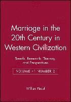 bokomslag Marriage in the 20th Century in Western Civilization