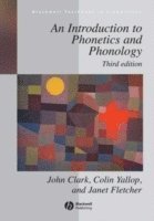 bokomslag An Introduction to Phonetics and Phonology