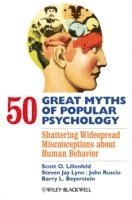 bokomslag 50 Great Myths of Popular Psychology