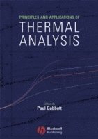bokomslag Principles and Applications of Thermal Analysis