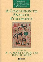 Martinich, Sosa, A. P. Martinich, E. David Sosa - Companion to Analytic Philosophy, Häftad