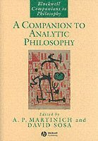 bokomslag A Companion to Analytic Philosophy