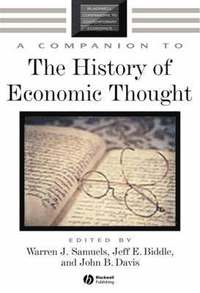 bokomslag A Companion to the History of Economic Thought