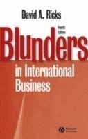 bokomslag Blunders in International Business