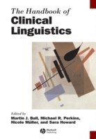 bokomslag The Handbook of Clinical Linguistics