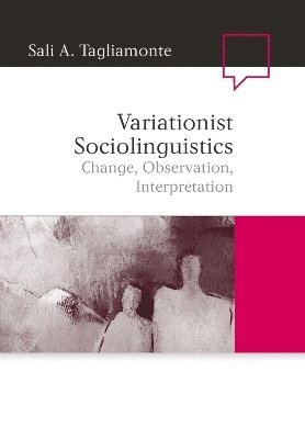 bokomslag Variationist Sociolinguistics