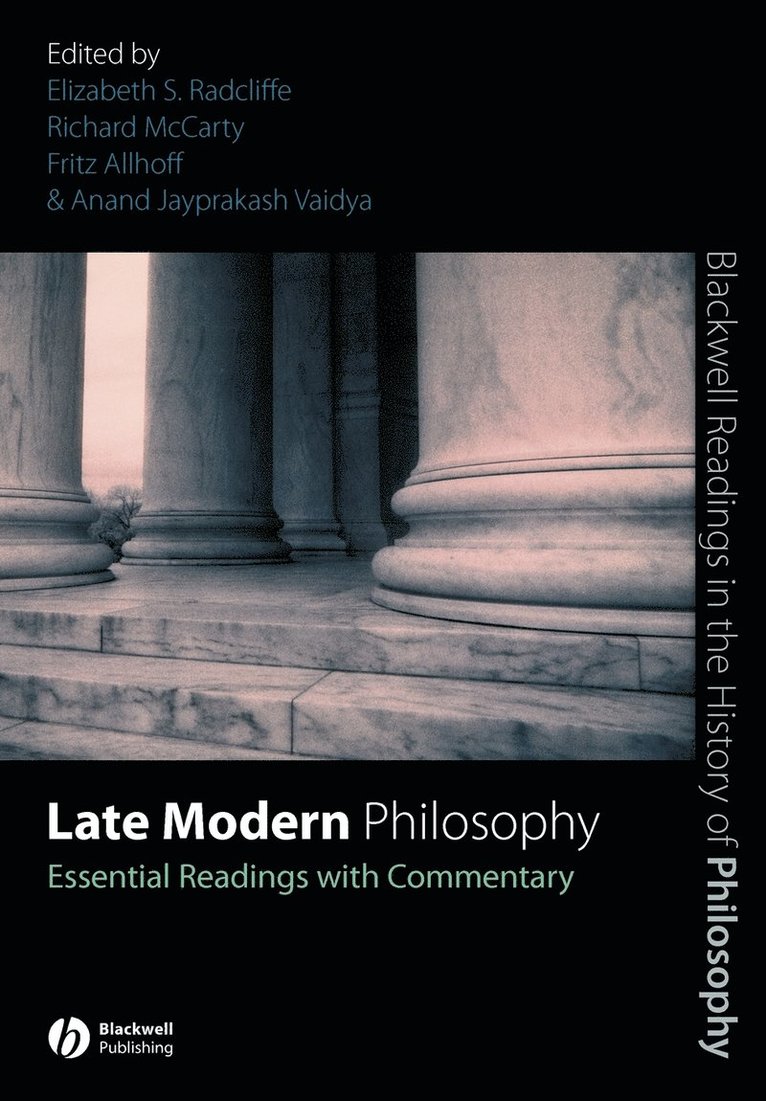 Late Modern Philosophy 1