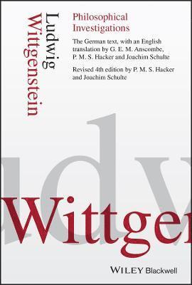 Ludwig Wittgenstein, P. M. S. Hacker, Joachim Schulte - Philosophical Investigations, Inbunden