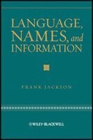 Frank Jackson - Language, Names, and Information, Inbunden