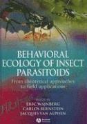 bokomslag Behavioral Ecology of Insect Parasitoids