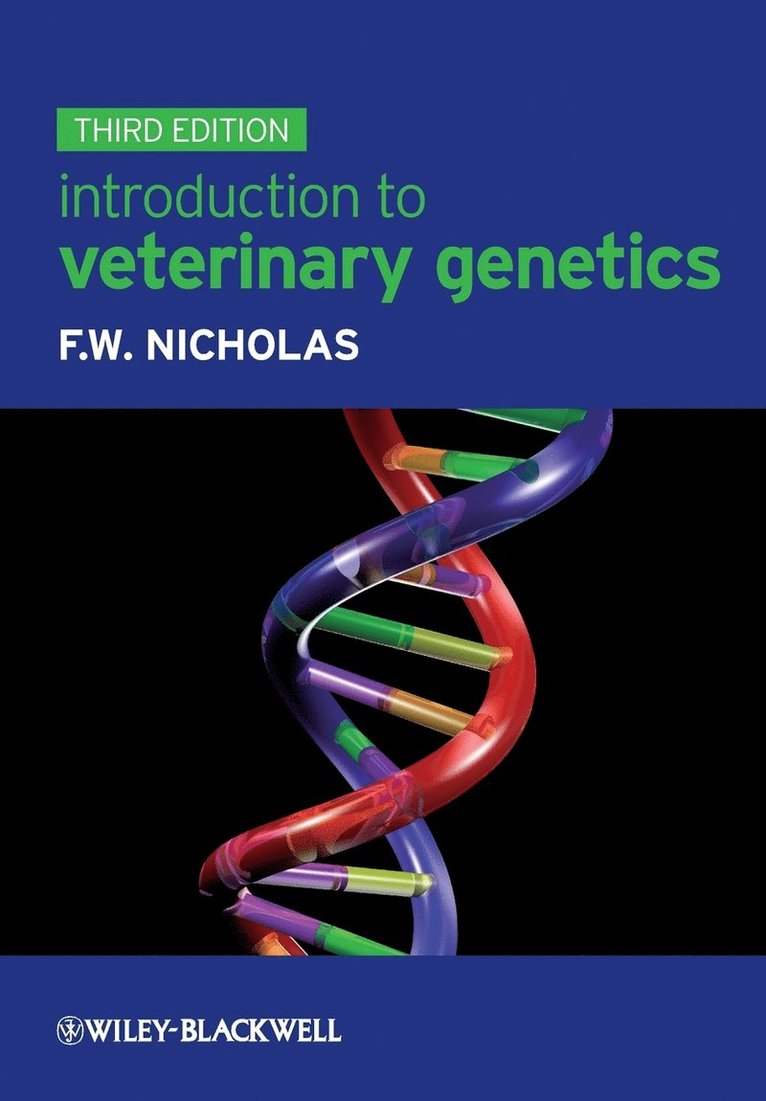 Frank W. Nicholas, Australia) Nicholas, Frank W. (University of Sydney, F. W. Nicholas, Nicholas - Introduction to Veterinary Genetics, Häftad