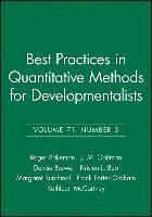 bokomslag Best Practices in Quantitative Methods for Developmentalists, Volume 71, Number 3