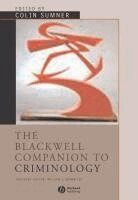 Colin Sumner - Blackwell Companion to Criminology, Häftad