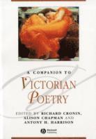 Ciaran Cronin, Richard Cronin, Antony Harrison, Alison Chapman - Companion to Victorian Poetry, Häftad