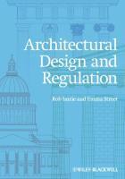 bokomslag Architectural Design and Regulation
