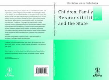 bokomslag Children, Family Responsibilities and the State