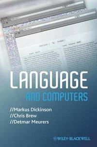 bokomslag Language and Computers