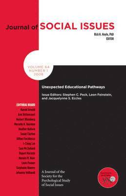 Elizabeth A. Peck, Andrew H. Feinstein, Rick H. Hoyle, Elizabeth A. (The Coca-Cola Company) Peck, Las Vegas ) Feinstein, Andrew H. (University of Nevada, USA) Hoyle, Rick H. (Duke University, Elizabeth A Peck, Andrew H Feinstein, Rick H Hoyle - Unexpected Educational Pathways, Häftad