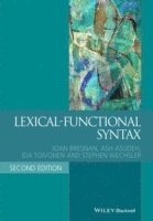 Lexical-Functional Syntax 1