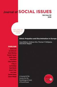 bokomslag Prejudice and Discrimination in Europe