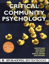 bokomslag Critical Community Psychology