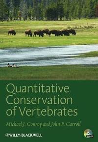 bokomslag Quantitative Conservation of Vertebrates