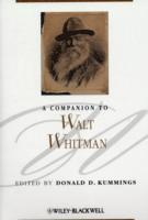Donald D. Kummings, Parkside) Kummings, Donald D. (University of Wisconsin, Donald D Kummings - Companion to Walt Whitman, Häftad