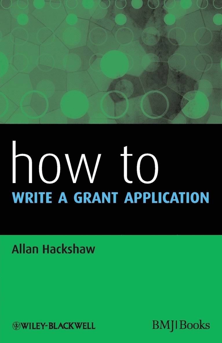 How to Write a Grant Application 1