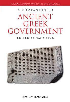 A Companion to Ancient Greek Government 1