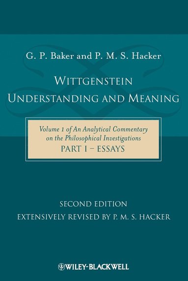 bokomslag Wittgenstein: Understanding and Meaning
