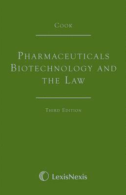 Trevor Cook - Cook: Pharmaceuticals Biotechnology and the Law, Inbunden