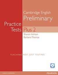 bokomslag PET Practice Tests Plus 2: Book with CD-Rom