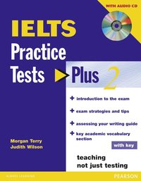 bokomslag IELTS Practice Tests Plus 2 with key and CD Pack