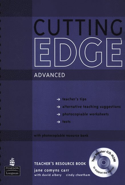 New Cutting Edge Advanced Teachers Book and Test Master CD-Rom Pack 1