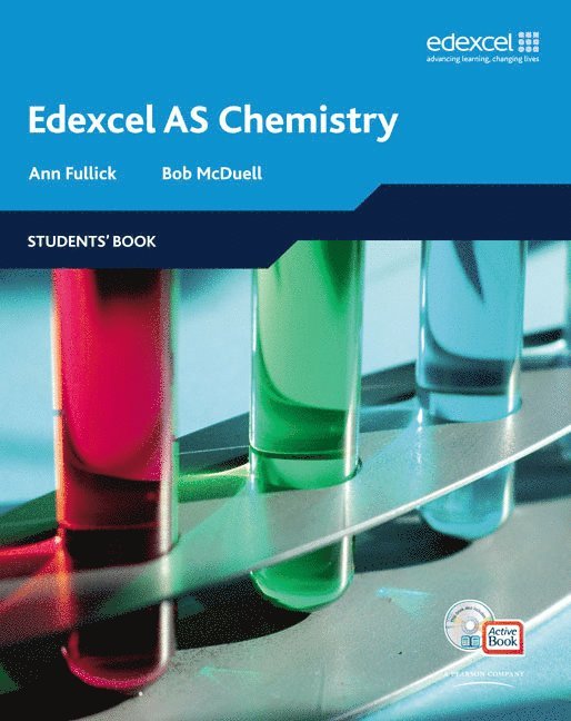 Edexcel A Level Science: AS Chemistry Students' Book with ActiveBook CD 1