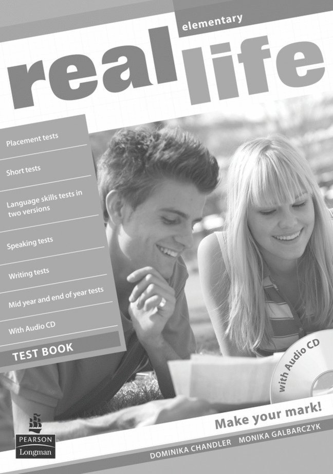 Real Life Global Elementary Test Book for pack