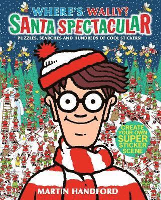 bokomslag Where's Wally? Santa Spectacular Sticker Activity Book
