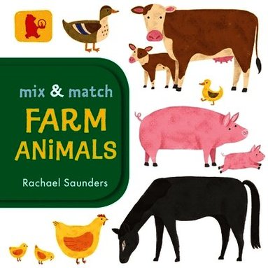 Rachael Saunders - Mix and Match: Farm Animals, Kartonnage
