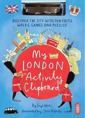 Eryl Nash - My London Activity Clipboard, Inbunden