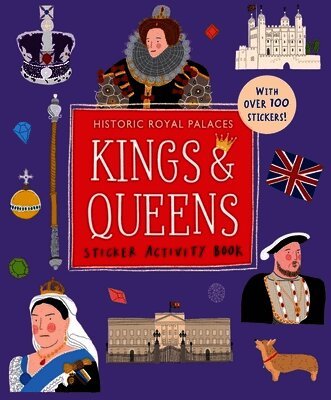 Kings and Queens Sticker Activity Book, Häftad