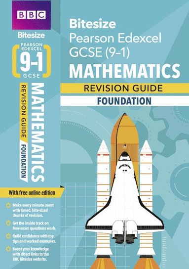 bokomslag BBC Bitesize Edexcel GCSE Maths (Foundation): Revision Guide incl. online edition - for 2025 and 2026 exams