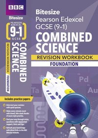 bokomslag BBC Bitesize Edexcel GCSE  Combined Science (Foundation): Revision Workbook - for 2025 and 2026 exams