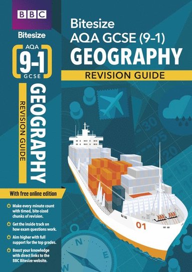 bokomslag BBC Bitesize AQA GCSE  Geography Revision Guide incl. online edition - for 2025 and 2026 exams