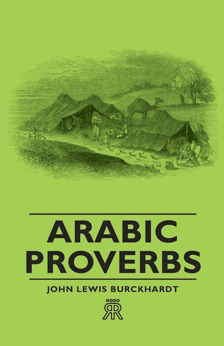 John Lewis Burckhardt - Arabic Proverbs, Häftad