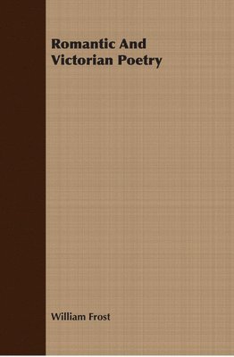 Romantic And Victorian Poetry 1