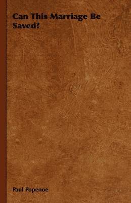 Can This Marriage Be Saved?