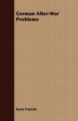 German After-War Problems