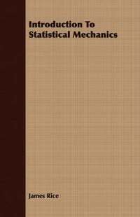 bokomslag Introduction To Statistical Mechanics