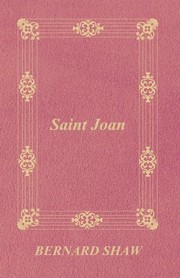 bokomslag Saint Joan