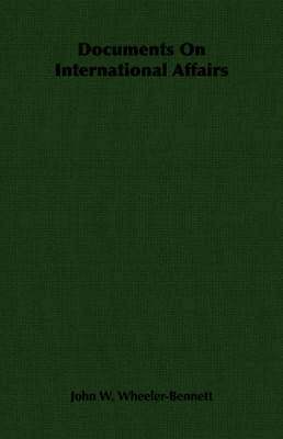 Documents On International Affairs